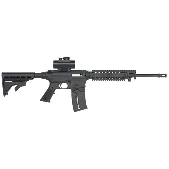 Mossberg 715T Flat-Top 22 LR Syn Adj Stk 30 mm Red Dot