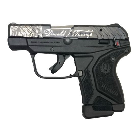 Ruger LCP II 22lr 2.75" 10rd Blk W/ Trump Engraving