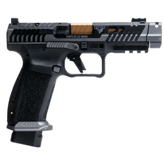 Canik TTI Combat 9mm 4.6" 18rd, Smoke