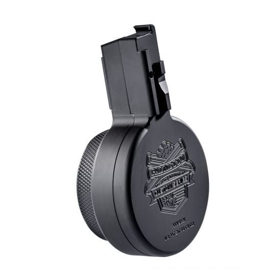 PSA Custom 50 Round Billet AKV/CZ Drum Magazine by F5, Black