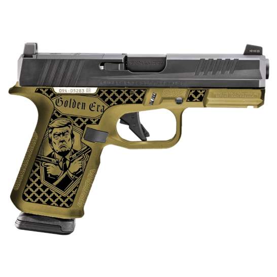 Ruger RXM Limited Edition Don Wick OR 4" 9mm (2)15rd Pistol, Gold
